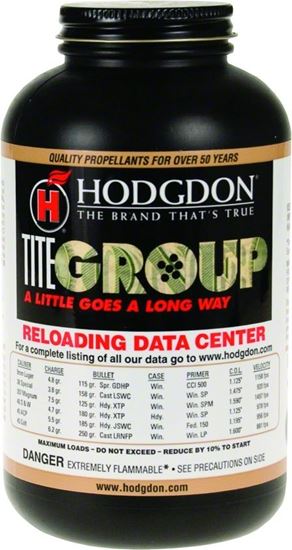Picture of Hodgdon TG1 Titegroup Smokeless Pistol/Shotshell Powder 1Lb Can State Laws Apply