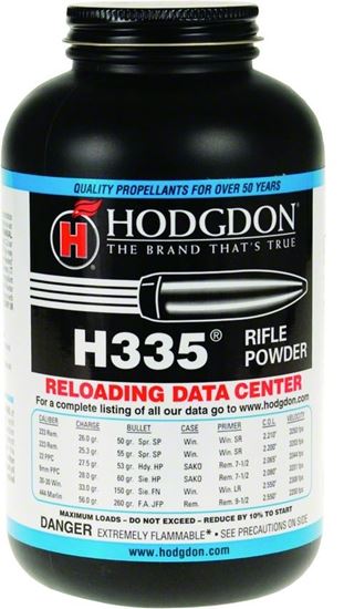 Picture of Hodgdon 3351 H335 Smokeless Rifle Powder 1Lb Can State Laws Apply