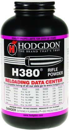Picture of Hodgdon 3801 H380 Smokeless Rifle Powder 1Lb Can State Laws Apply