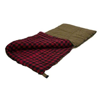 Picture of Stansport 529-100 Kodiak Canvas 6 Lb Sleeping Bag -39 In X 81 In