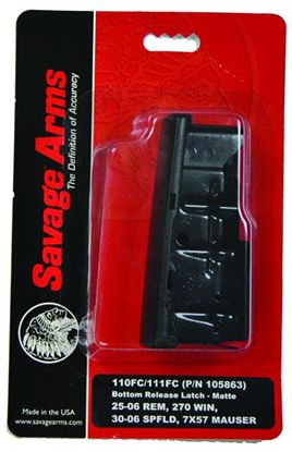 Picture of Savage 55105 Centerfire Box Magazine Matte Blue Steel, 243, 7mm-08, 260, 308, 4 rnd