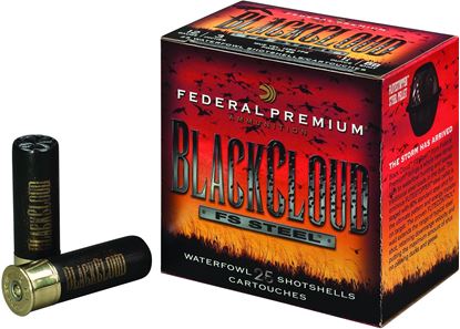 Picture of Federal PWBX107-BB Black Cloud Waterfowl Shotshell 10Ga 3-1/2" 1-5/8oz BB, 25 Rnd per Box