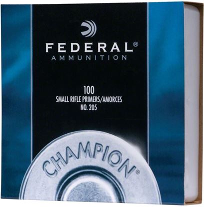 Picture of Federal 205 Small Rifle Primer, 100 Ct