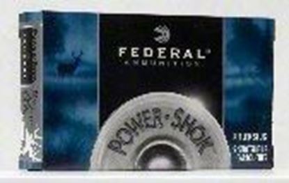 Picture of Federal F130-RS Power-Shok Rifled Slugs 12 GA, 2-3/4 in, 1-1/4oz, 1520 fps, 5 Rnd per Box