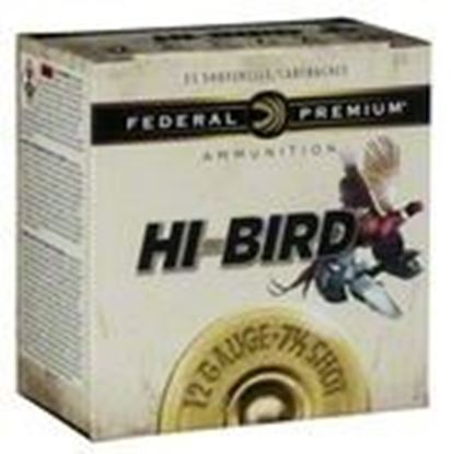 Picture of Federal HVF12H-4 Hi Bird Shotshell12 GA 2 3/4" MAX 1 1/4oz 4 1,330 FPS 25 Rnd Per Box