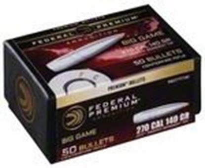 Picture of Federal PB277TT140 Premium Bullets 140 Grain Trophy Bonded Tip CB 50 Box