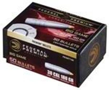 Picture of Federal PB308TT180 Premium Bullets 180 Grain Trophy Bonded Tip CB 50 Box