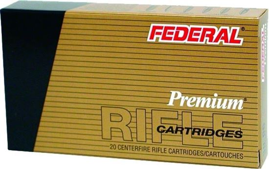 Picture of Federal P223F Premium Vital-Shok Rifle Ammo 223 REM, NBT, 55 Grains, 3240 fps, 20, Boxed