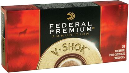 Picture of Federal P22250G Premium Vital-Shok Rifle Ammo 22-250 REM, NP, 60 Grains, 3500 fps, 20, Boxed