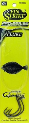 Picture of Fin Strike Pro Series Fluke Snelled Shiner Hook