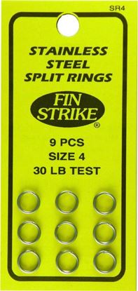 Picture of Fin Strike Stainless Steel Split Rings