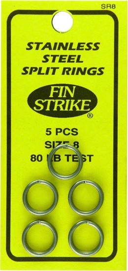 Picture of Fin Strike Stainless Steel Split Rings