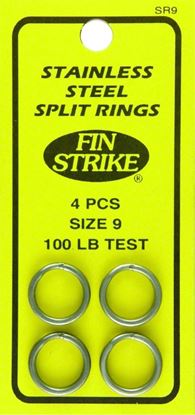Picture of Fin Strike Stainless Steel Split Rings