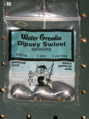 Picture of Water Gremlin Dipsey Swivel Zip Lip