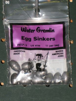 Picture of Water Gremlin Egg Sinkers