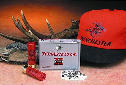 Picture of Winchester XB12L4 Super-X Shotgun Ammo 12 GA, 3-1/2 in, 4B, 54 Pellets, 1050 fps, 5 Rounds, Boxed