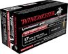 Picture of Winchester S17W25 Varmint HE Rimfire Ammo 17 WSM, Polymer Tip, 25 Grains, 2411 fps, 50 Rounds, Boxed
