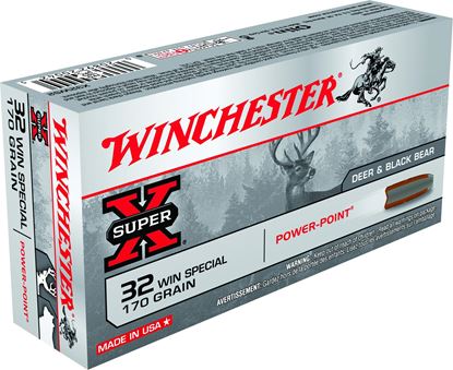 Picture of Winchester X32WS2 Super-X Rifle Ammo 32 , Power-Point, 170 Grains, 2250 fps, 20, Boxed