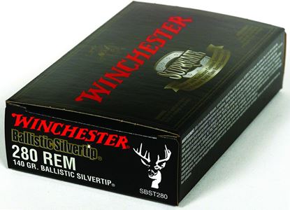 Picture of Winchester SBST280 Supreme Rifle Ammo 280 REM, BST, 140 Grains, 3040 fps, 20, Boxed