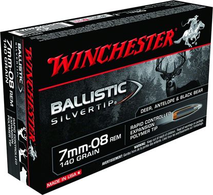 Picture of Winchester SBST708 Supreme Rifle Ammo 7MM-08 REM, BST, 140 Grains, 2770 fps, 20, Boxed