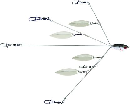 Picture of Yum YUMBLW5TSNR YUMbrella Flash Mob Jr-Willow Leaf Blade 5-Wire Fishing Rig