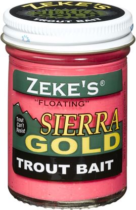 Picture of Atlas Mike's 0919 Sierra Gold Floating Trout Bait, Jar, Corn/Creme Glitter