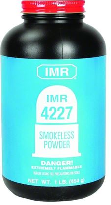 Picture of IMR 942271 4227 Smokeless Rifle Powder 1Lb Bottle New Pkg State Laws Apply
