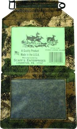 Picture of Scaffs 18C Double License Holder Camo (958835)