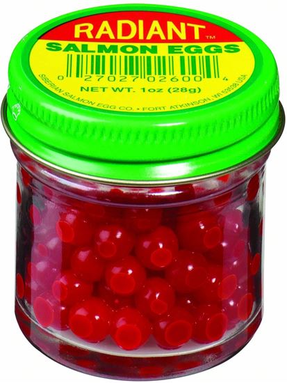 Picture of Siberian 2600 Radiant Salmon Eggs Red 1oz Jar