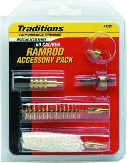 Picture of Traditions A1205 Ramrod Acces Pack 50Cal 5 Tips 10/32