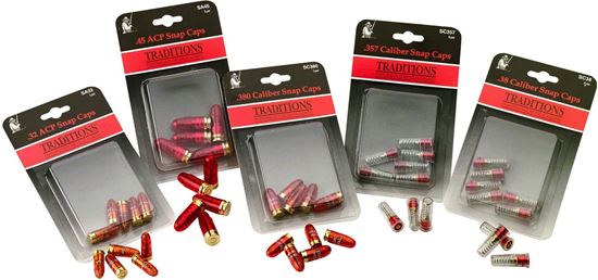 Picture of Traditions ASM9 9mm Snap Cap 6pk Plastic Handgun