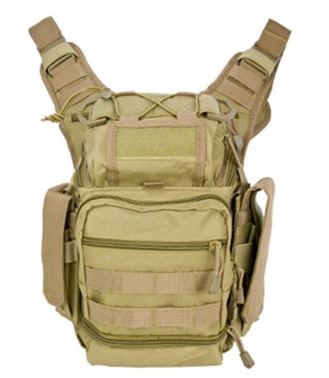 Picture of NcSTAR CVFRB2918T VISM PVC First Responders Utility Bag Tan