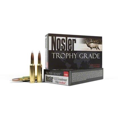 Picture of Nosler 60080 Trophy Grade Rifle Ammo, 6.5mm Creedmoor 140gr AccuBond (20 ct.)