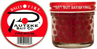 Picture of Pautzke PPREM Balls o' Fire Salmon Eggs Premium 1oz (336115)