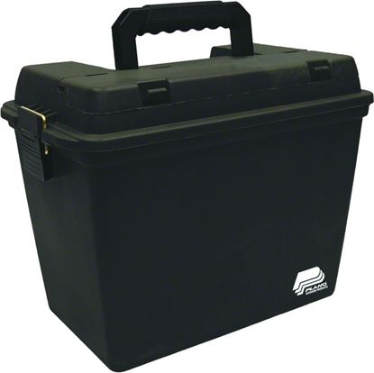 Picture of Plano 161298 Field/Ammo Box, Large, 15"x8"x10" Black