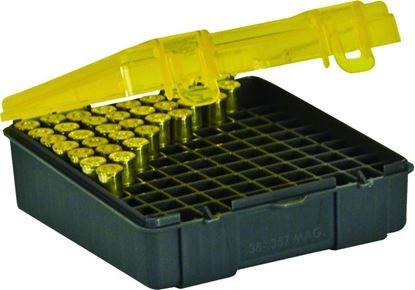 Picture of Plano 122500 Handgun Ammo Box 100ct 357-38