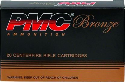 Picture of PMC 762A Bronze Rifle Ammo 7.62X39, FMJ, 123 Grains, 2350 fps, 20, Boxed