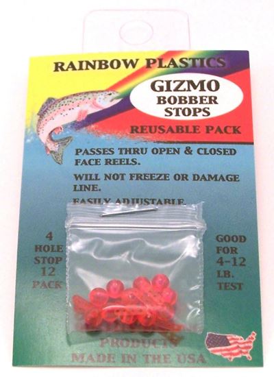 Picture of Rainbow Gizmo Bobber Stops