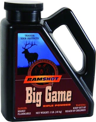 Picture of Ramshot BIG GAME Smokeless Rifle Powder 1Lb State Laws Apply