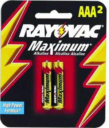 Picture of Rayovac 824-2K High Energy Alkaline AAA Batteries 2-Pack