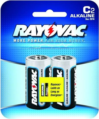 Picture of Rayovac 814-2K High Energy Alkaline C Batteries 2-Pack