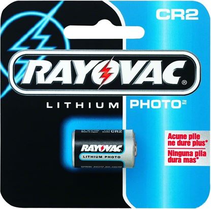 Picture of Rayovac RLCR2-1 CR2 Lithium Photo Battery 3V 1-Pack