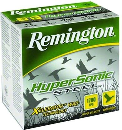 Picture of Remington HSS12MB HyperSonic Steel Shotshell 12 GA, 3 in, No. BB, 1-1/4oz, 1700 fps, 25 Rnd per Box