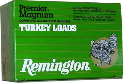 Picture of Remington P12XHM4 Premier Magnum Shotshell 12 GA, 3 in, No. 4, 2oz, Max Dr, 1175 fps, 10 Rnd per Box