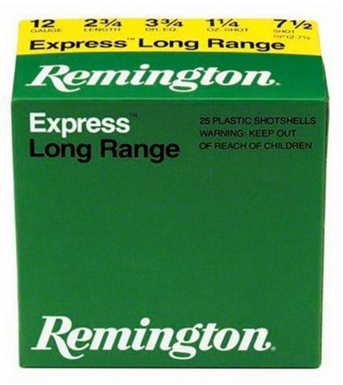 Picture of Remington SP206 Express Extra Long Range Shotshell 20 GA, 2-3/4 in, No. 6, 1oz, 2-3/4 Dr, 1220 fps, 25 Rnd per Box