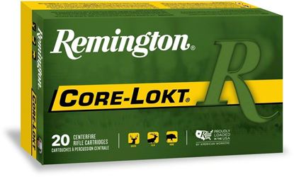 Picture of Remington 21459 R4570G1 45-70 Gov't 405 gr Core-lokt SP (Full Pressure) 20 Rd Bx