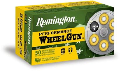 Picture of Remington 22273 Perfomance Wheelgun RPW38SC 38 Short Colt 125 Gr Lead RN 50 rds
