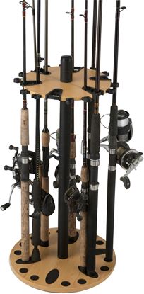 Picture of Rush Creek Round Wooden Rod Rack