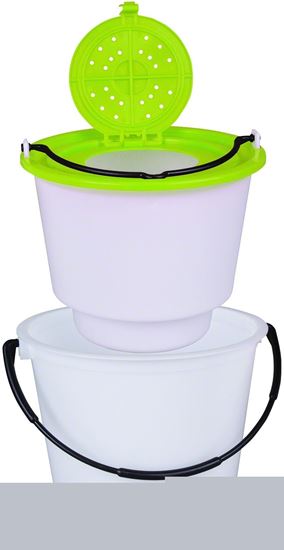 Picture of Flambeau 6051BC 2 Piece Minnow Bucket, 10qt