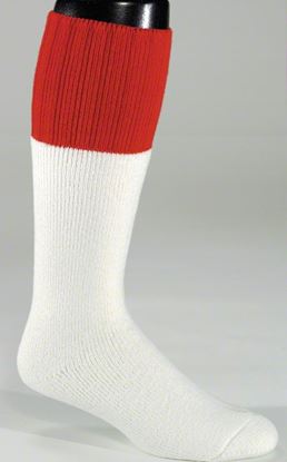 Picture of Red Top Boot Sock